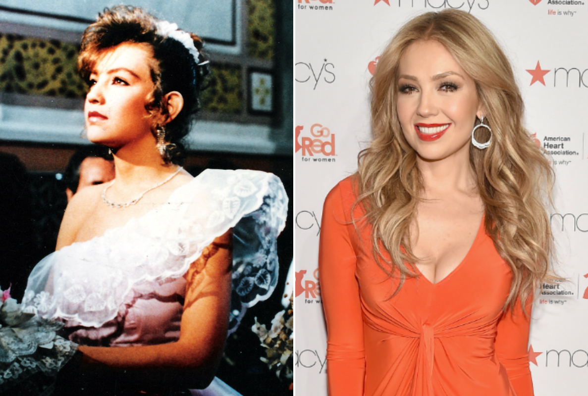 Thalía no olvida sus inicios en las telenovelas ¡recuerda su