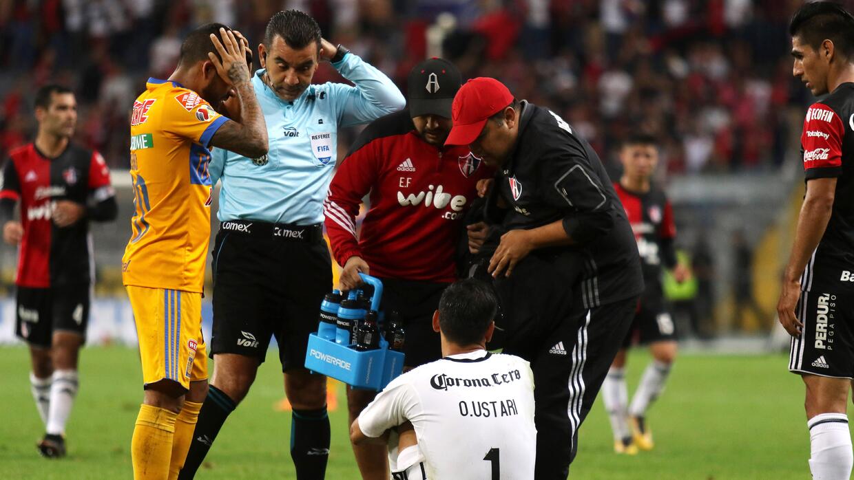 “Gracias a todos por su tiempo y respeto”: Ustari, inició recuperación tras terrible lesión