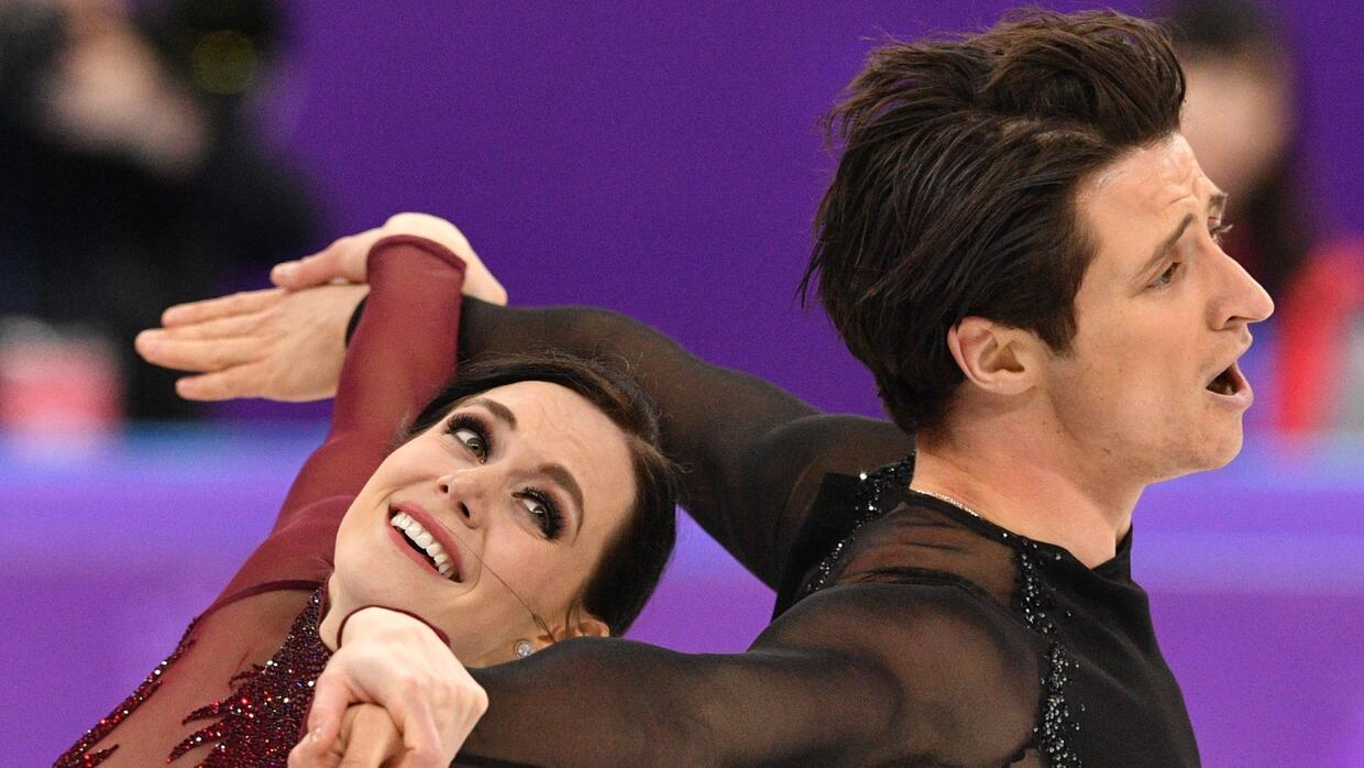 Virtue and Moir: the Canadian kings of figure skating at the Pyeongchang 2018 Winter Olympics.