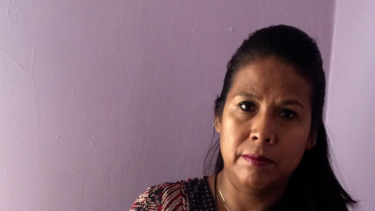 Obdulia Ponce quiere votar en noviembre. 