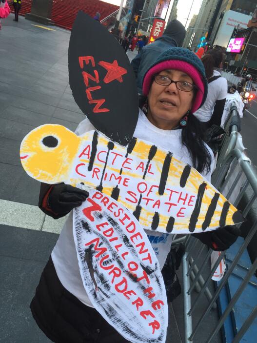 Piden justicia para los 43 estudiantes de magisterio