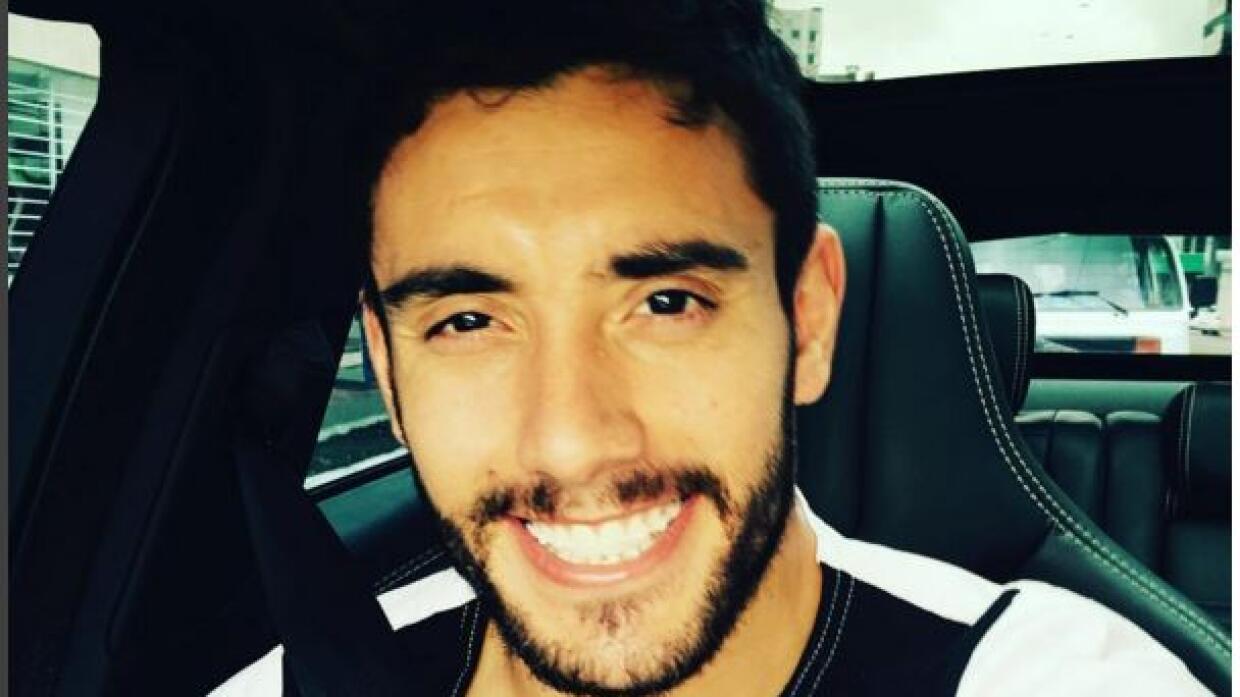 El jugador Alanb Ruschel, en una imagen de su Instagram. 