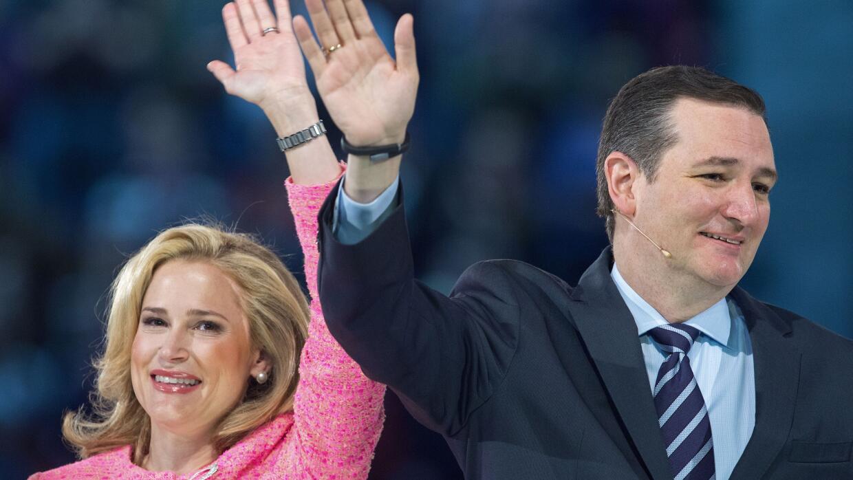 Heidi y Ted Cruz