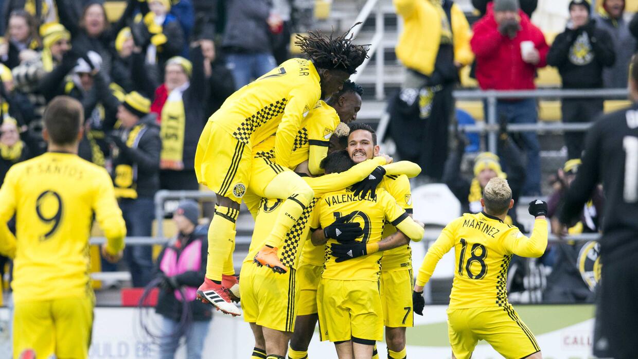 Milton Valenzuela marca su primer gol para el Crew, que alarga su invicto ante D.C. United