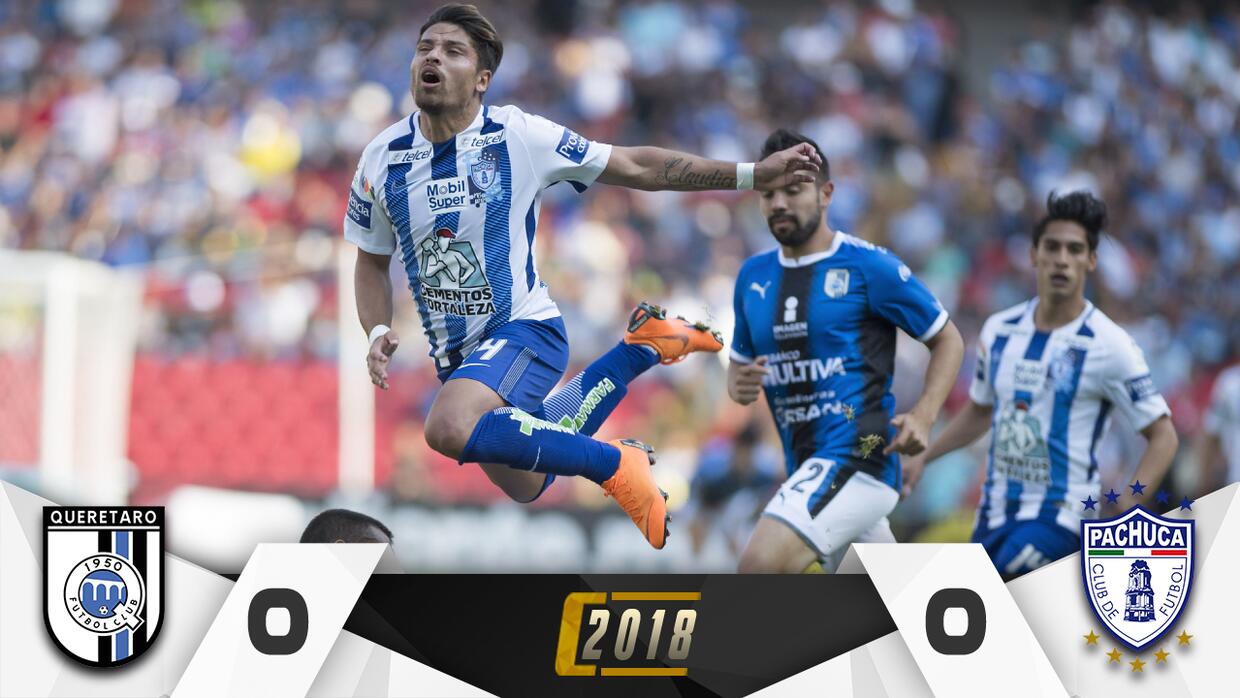 Pachuca no pudo con Gallos y puso en riesgo su pase a la liguilla