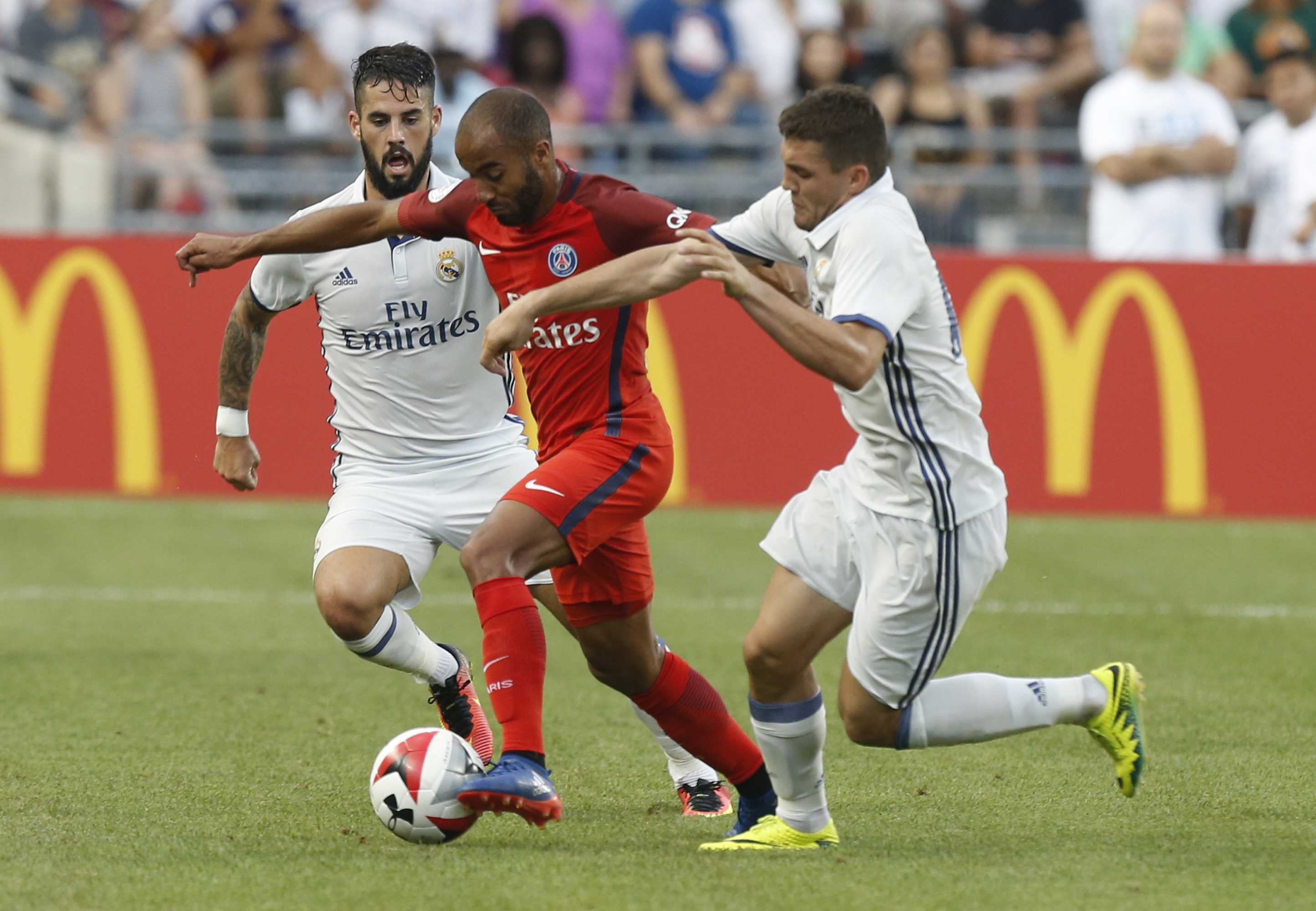 PSG le pegó 31 al Real Madrid en la International