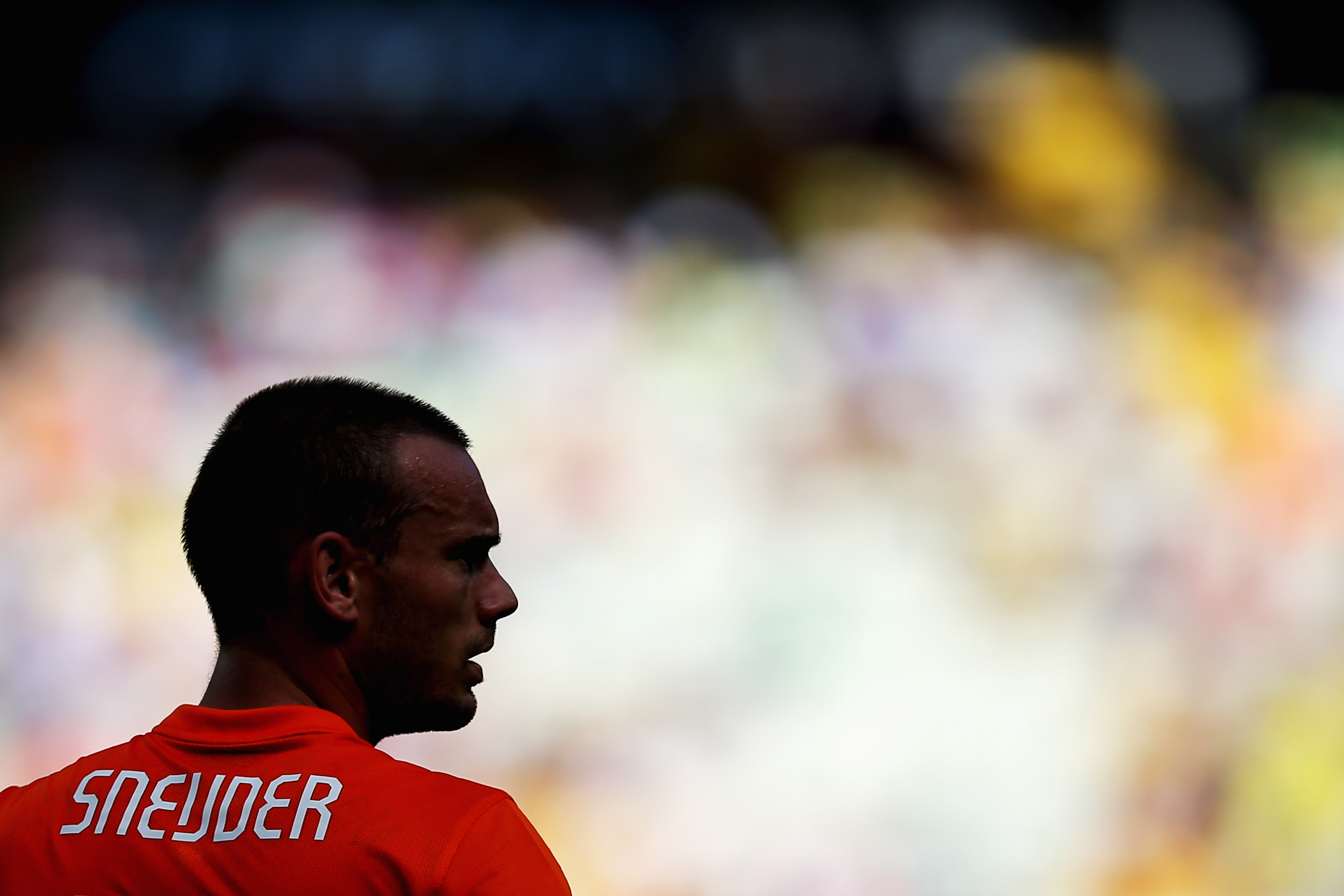 Wesley Sneijder saw the red in Qatar and was put into energy