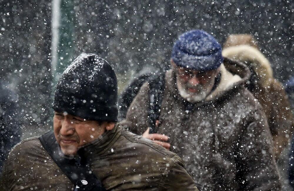 El noreste del país bajo nieve y ante posibles temperaturas mínimas réco...