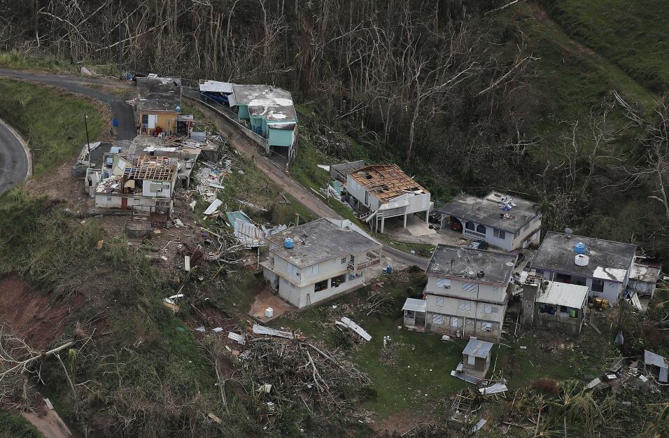 Corozal (Puerto Rico) después del paso del huracán María últimas