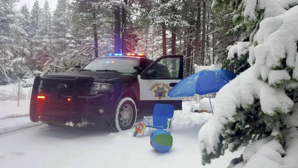 Nieve en California en junio