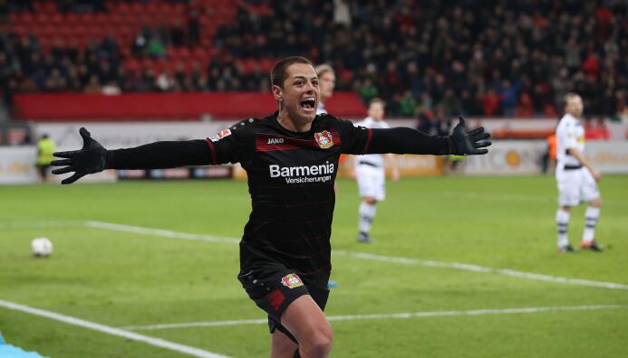 En fotos: el doblete del 'Chicharito' y más de los mexicanos en el exter...