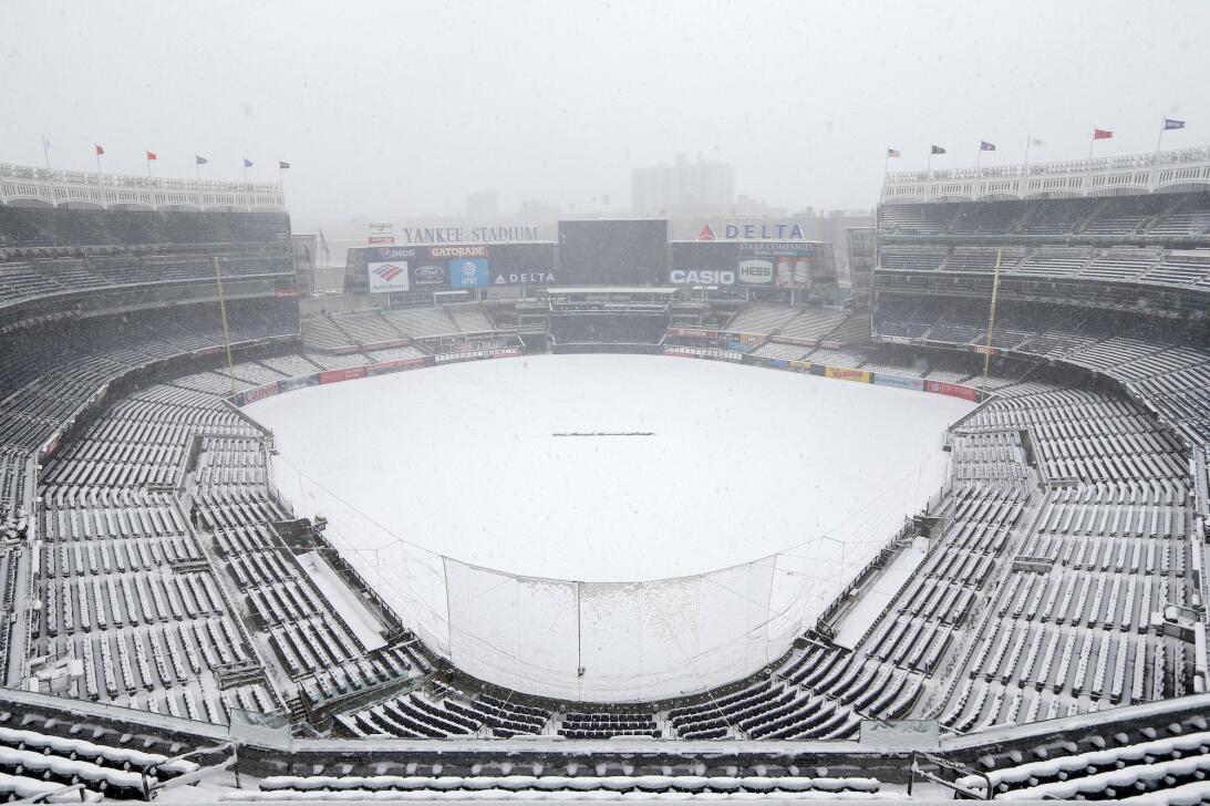 Nueva York padece su quinta tormenta de nieve en un mes, algo que no es...