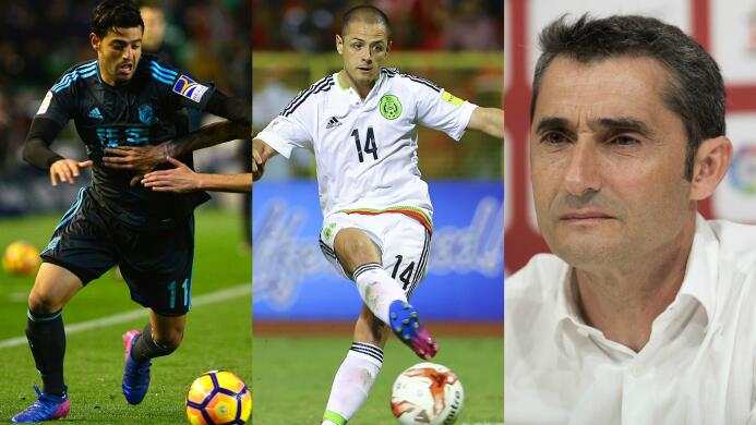 Ofertas por 'Chicharito', Vela y la reconstrucción del Barcelona calient...