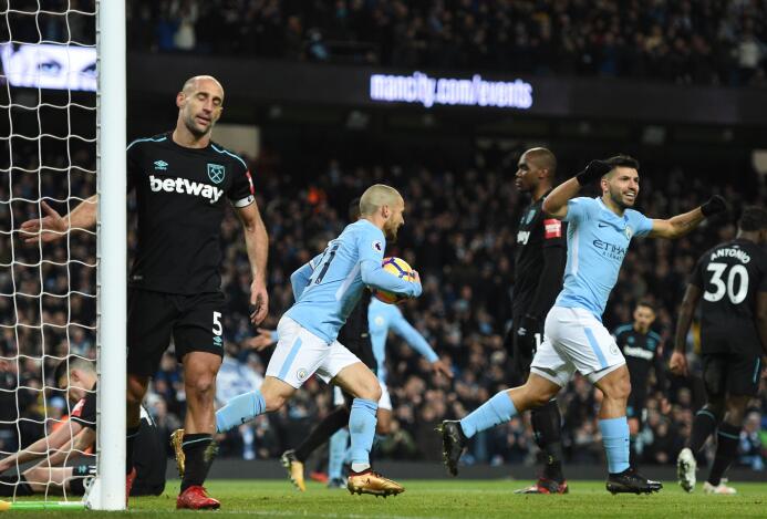 En fotos: Manchester City remontó y superó la barrera del West Ham sin '...