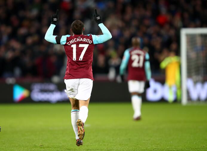 West Ham 1-1 Bournemouth: 'Chicharito' volvió a anotar en Inglaterra get...