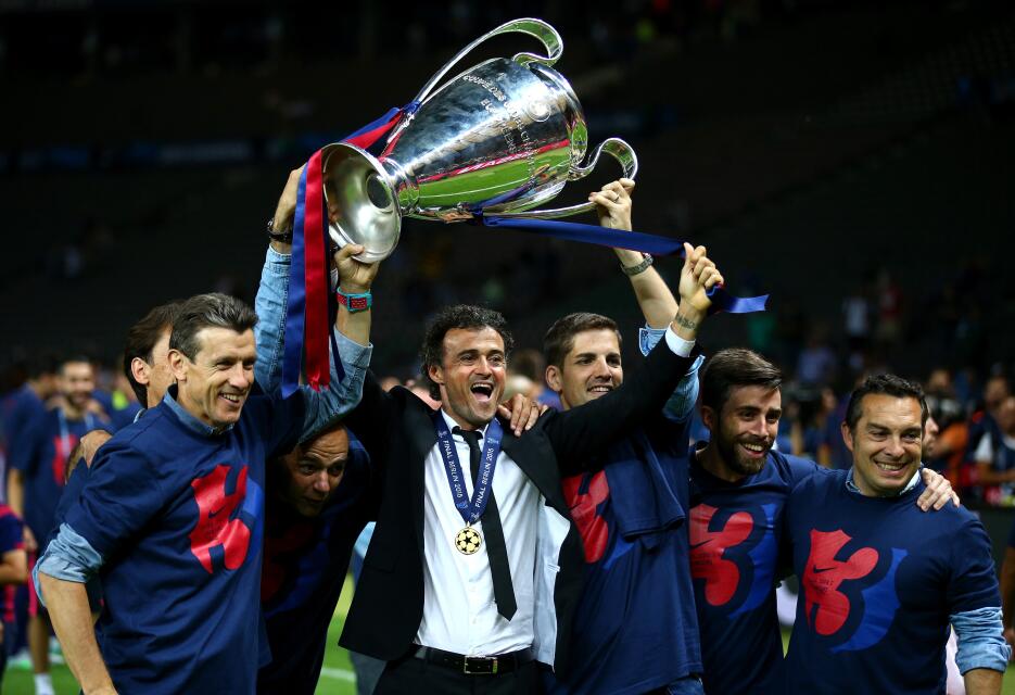 En fotos: los títulos que ha conseguido Luis Enrique como entrenador del...