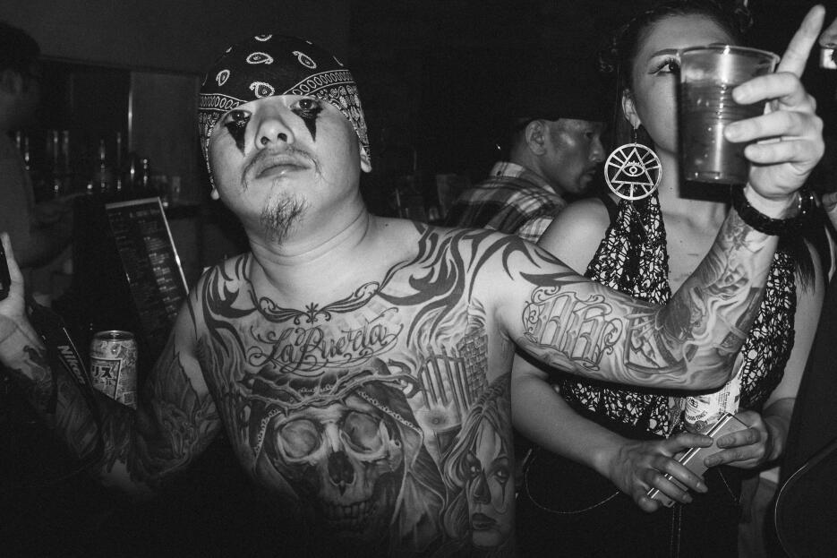 Algunos grupos de Japonés están fascinados con la cultura chicana de Cal...