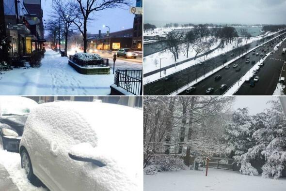 Imágenes nieve Chicago