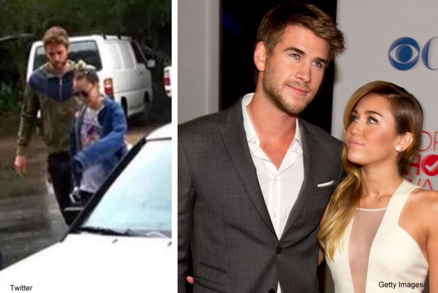 Miley y Liam