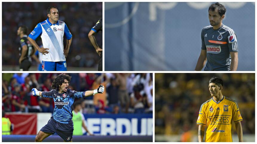 Cuauhtémoc Blanco y Ronaldinho, dentro de los antecedentes de la J17