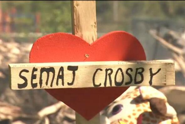 Investigan si el incendio en la casa donde vivía Semaj Crosby fue provocado