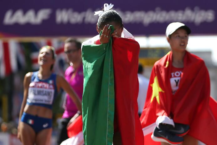 Lupita González, la guerrera del atletismo mexicano GettyImages-83099742...