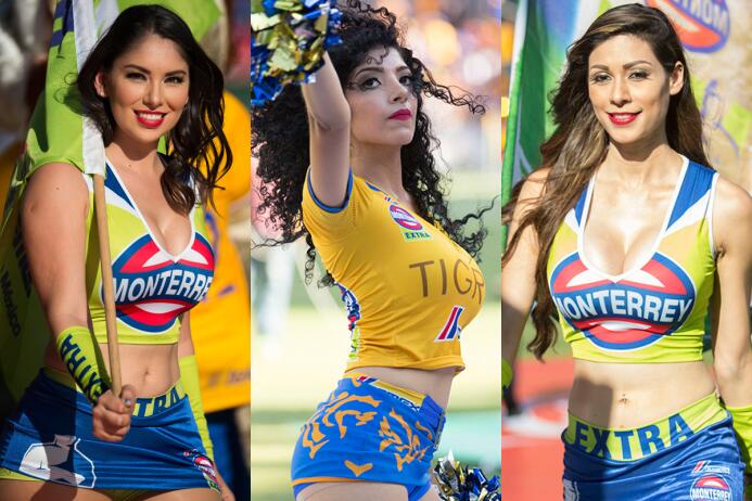 Las bellezas en la Jornada 2