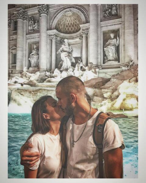 Laura Carmine y Roberto Romano