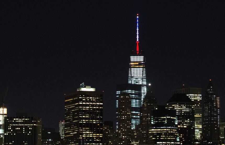 Los edificios del Empire State y el One World Trade Center se han unido...