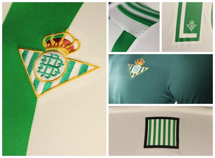 Nuevas playeras de los equipos de Europa para la próxima temporada Betis...