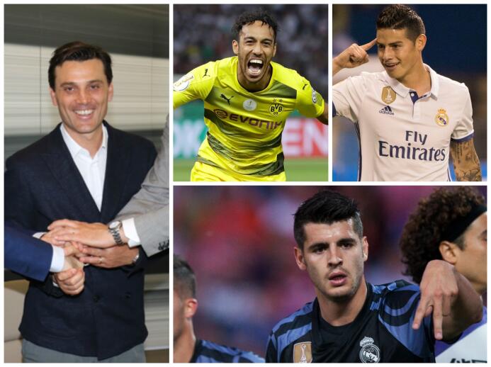 Pese al fracaso, Milan renovó a Montella y comienza su ambicioso plan de...