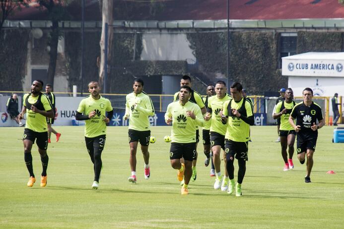 Así fue el entrenamiento del América en la nueva era del 'Piojo' Herrera...