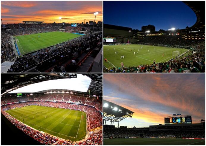 Te presentamos los estadios de la MLS. Para esta temporada son 15 los es...