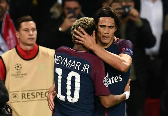 El dominio de PSG contra Bayern Munich con Cavani, Neymar y Mbappe conec...