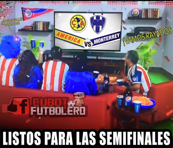 América ganó al Monterrey en la ida de semifinales, las redes sociales s...