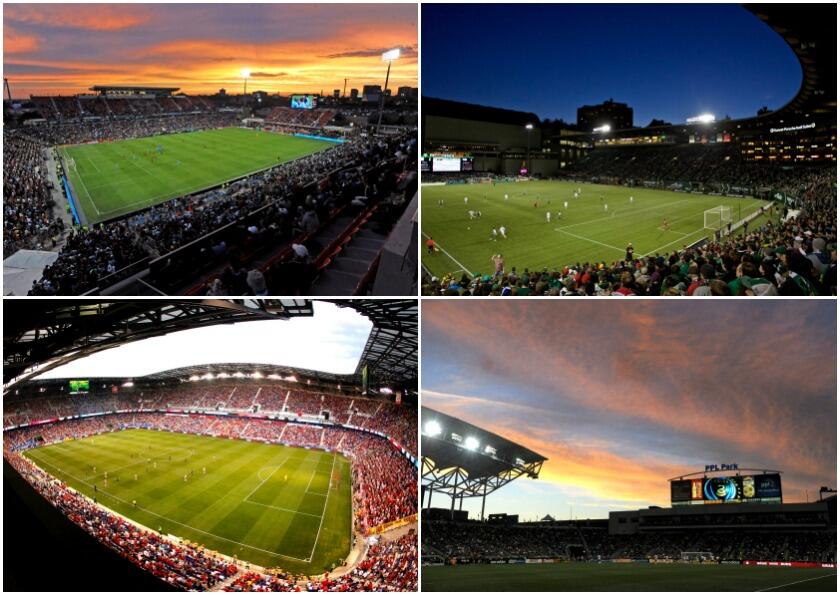 Te presentamos los estadios de la MLS. Para esta temporada son 15 los es...