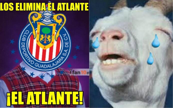 Chivas clasificó para ser burla de memes por su eliminación contra Atlan...