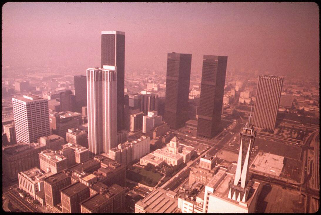 Contaminación Los Ángeles 1973