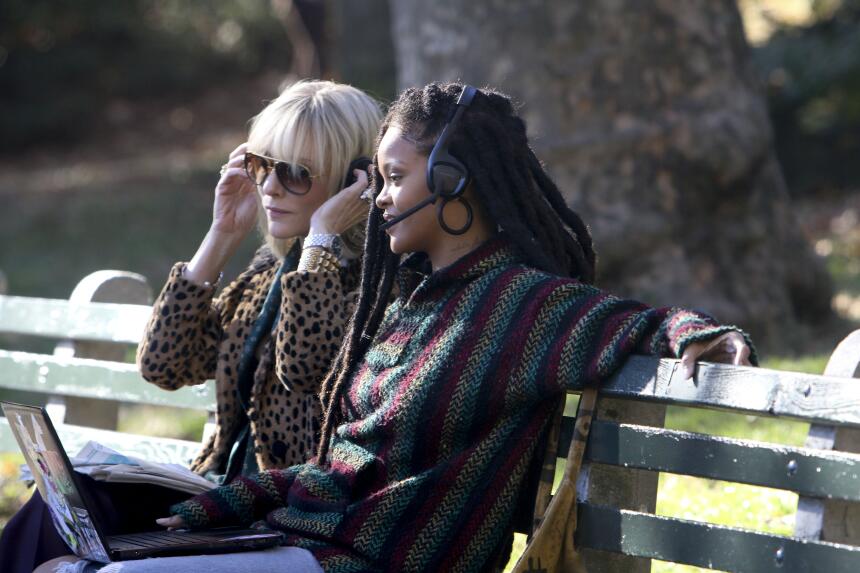 Rihanna filma sus escenas de la película 'Ocean's Eight' Univision