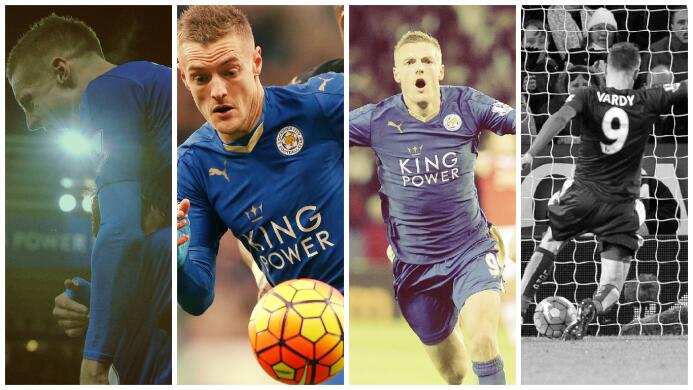 Jamie Vardy deslumbra con sus goles en la Premier League, ha colocado su...