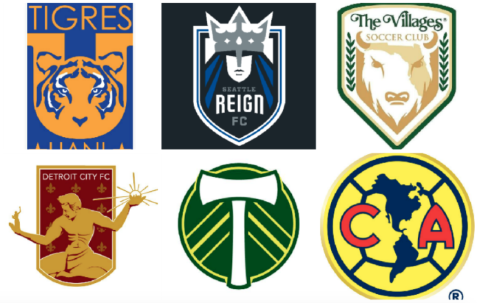 Cuatro equipos de la Liga MX, entre los escudos más hermosos del fútbol...