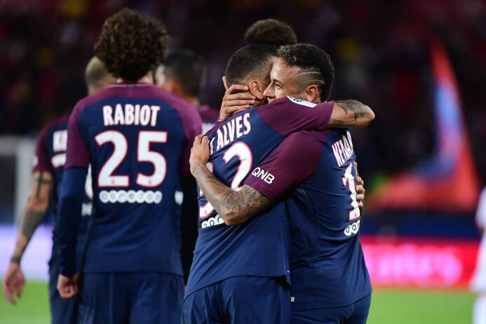 Con un doblete de Neymar, el PSG apabulló al Toulouse GettyImages-835965...