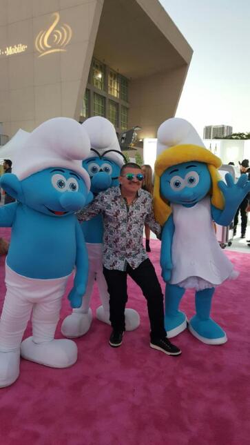 El Turky en la alfombra de Premio Lo Nuestro