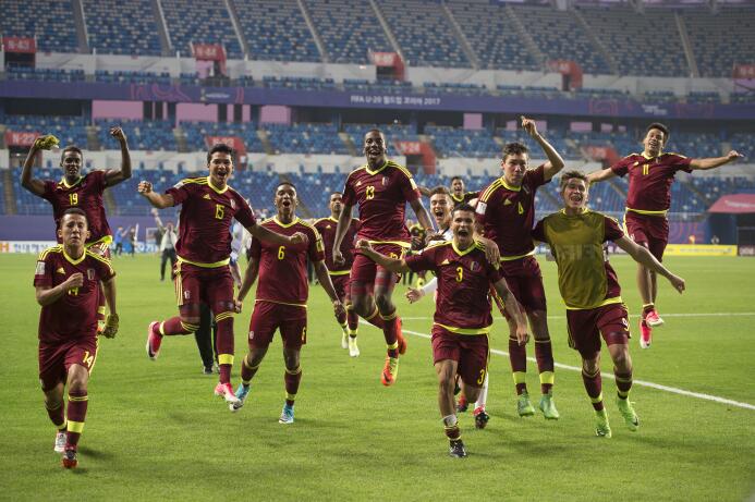 Histórica clasificación de Venezuela a la final del Mundial Sub-20 20170...