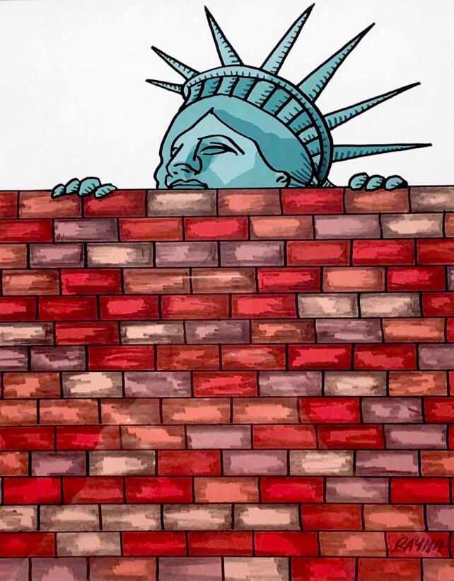 En fotos: Así ve a Trump una caricaturista que desafió la censura en Ven...