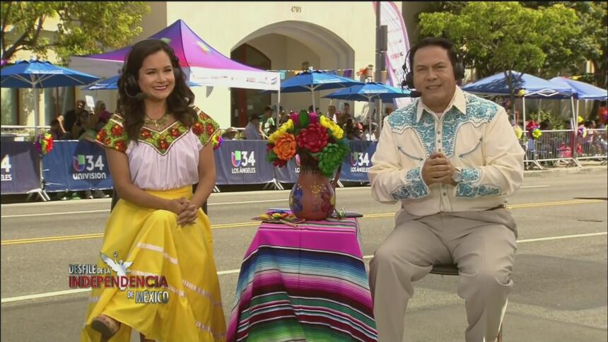 Así se vivió el Desfile de la Independecia en Los Ángeles