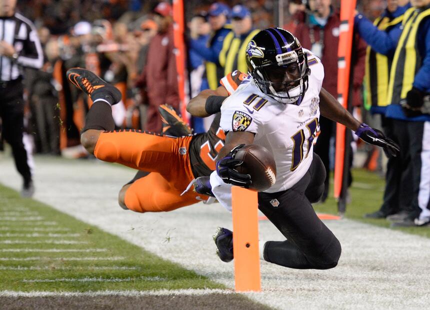 Dramático duelo se vivió en Cleveland donde los Ravens sacaron el partid...