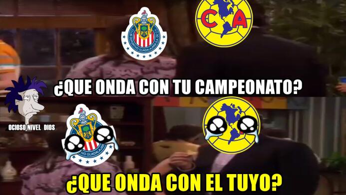 Los memes no perdonaron a Chivas y América por perder sus finales DE6tKz...