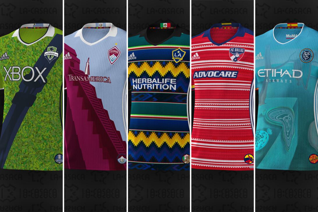 Camisetas hispanas de la MLS 2016