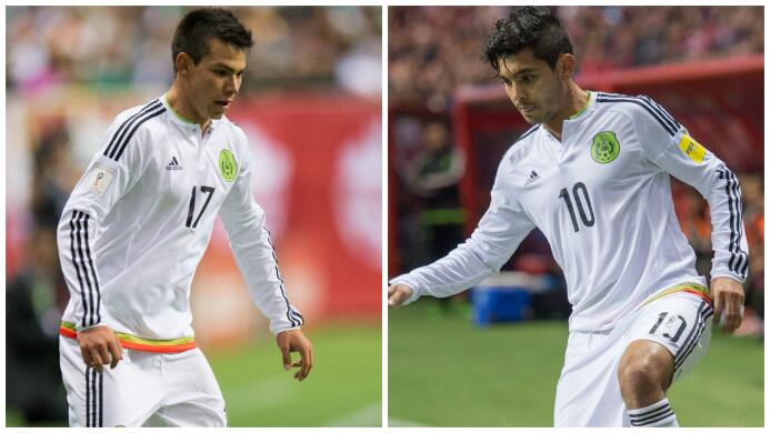 'Chucky' Lozano y 'Tecatito' Corona, los mejores jugadores del Tri